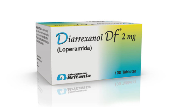 Diarrexanol DF 2 Mg Tabletas Caja 100
