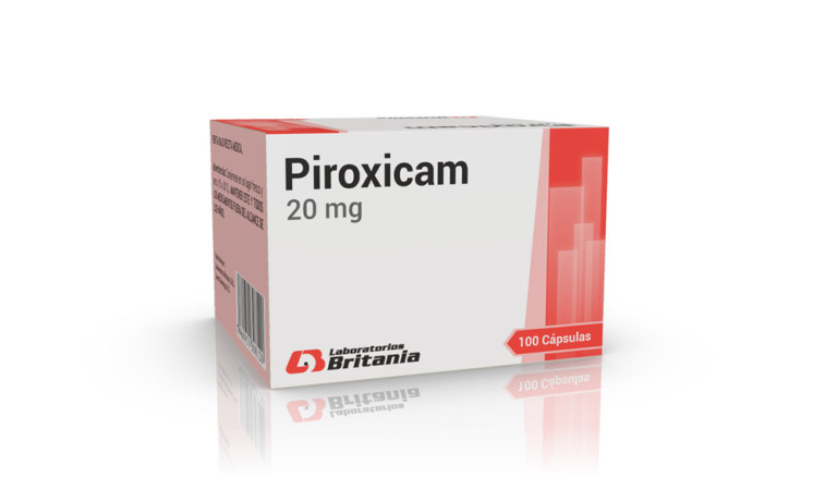 Piroxicam Df 20Mg Capsula Caja/100 - Laboratorios Britania